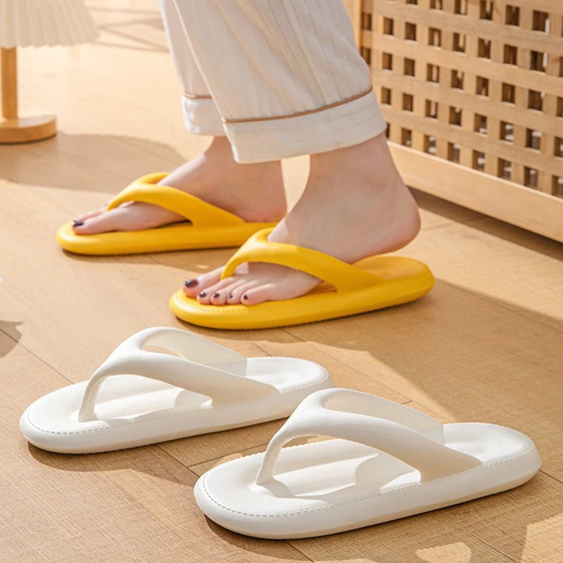 Bouncey sole flipflops in an assortment of colors