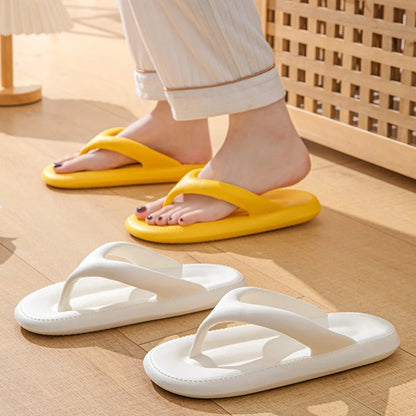 Bouncey sole flipflops in an assortment of colors