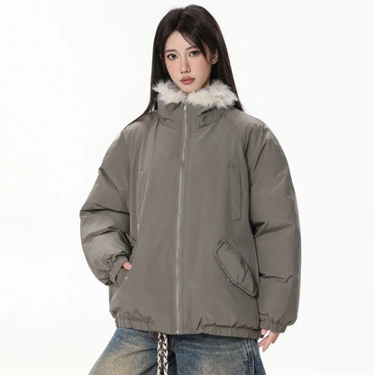 Lightweight Down Puffer Jacket with Pockets and  Luxury Padding for Warmth. Also comes in Black
