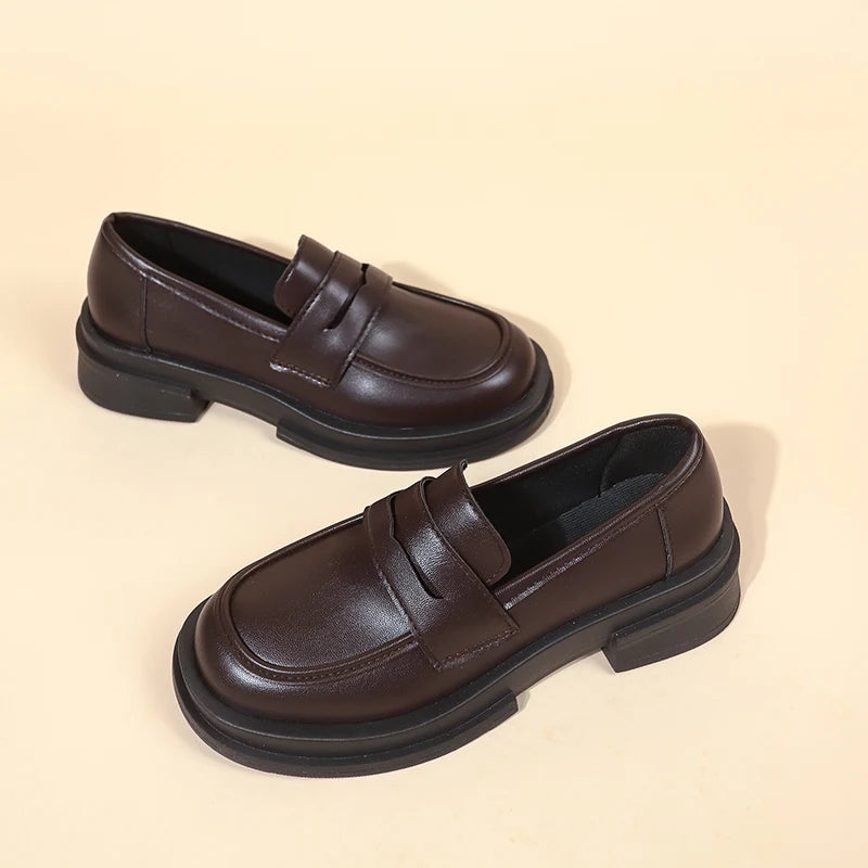 Lolita Platform Loafers Come in Coffe and Black