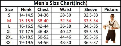 Male and Female Oktoberfest Costumes, Traditional  German Bavarian Couple, Cosplay Outfits