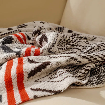 Boho Blankets with Aztec Baja Blanket Designs, Ethnic Sofa Cover
