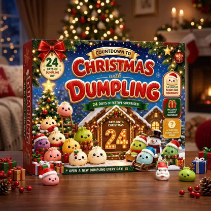Christmas Countdown Fidget Advent Calendar, Squishy Surprise for Every day beginning Dec 1st through the 24th. Five boxes to choose from