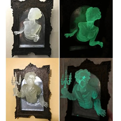 Glowing Gothic Resin Devil's Hand Wall Decoration: Also Ghosts in The Mirror