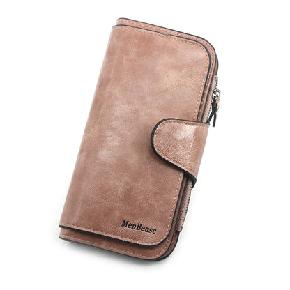 Leather wallet/Clutch Purse in 6 Colors