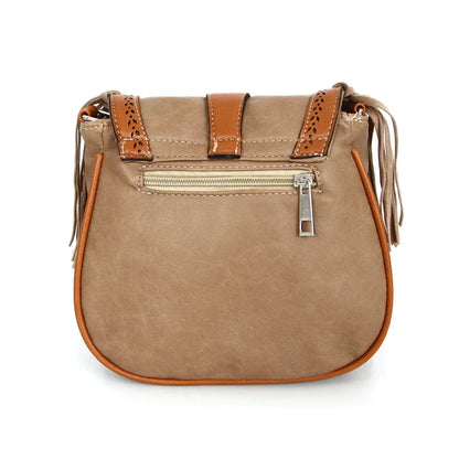 Bohemian tassel crossbody bag in several colors