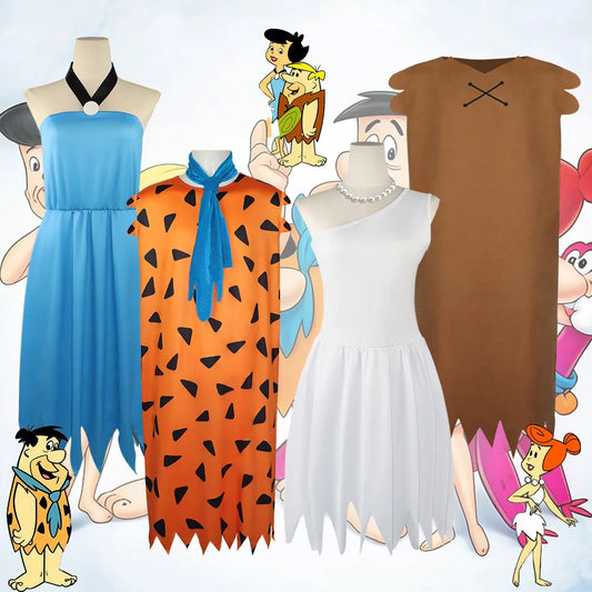 Primitive Adult Flintstones Cosplay Costumes