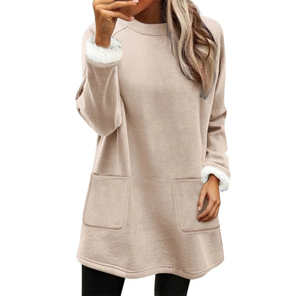 Casual Fleece Sweatshirts Women 15 prints or solids to choose from, with Pockets
