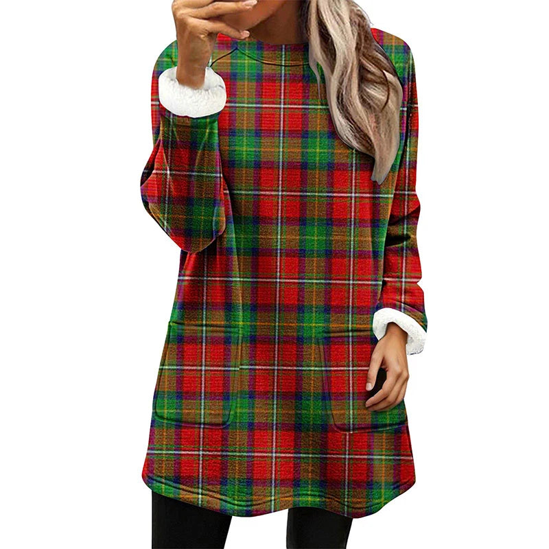 Casual Fleece Sweatshirts Women 15 prints or solids to choose from, with Pockets