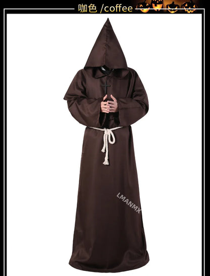 Medieval Monk Robes, Wizard Costumes, Priest Costumes
