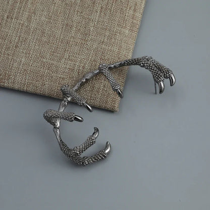 Vintage Earrings  of Zinc Alloy Octopus Earrings (Also flowers)