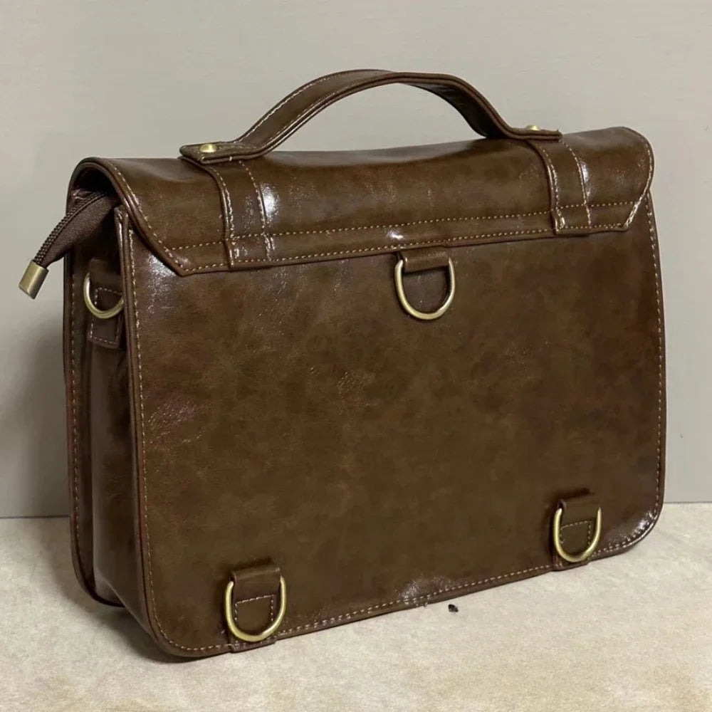 Vintage Crossbody Messenger Bag
