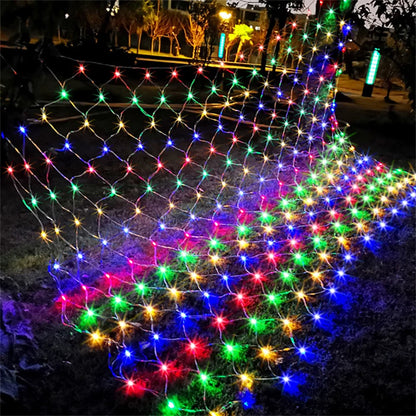 Christmas Snowflake LED Net Lights
