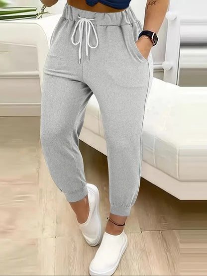 Plus size to 5XL pocket sweat pants in Many colors