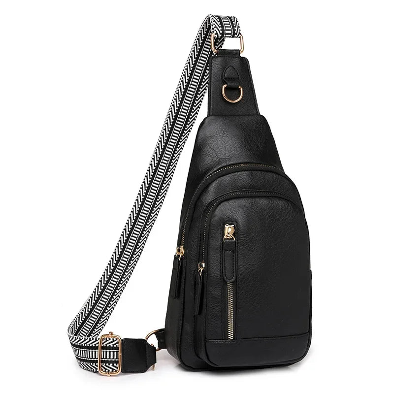 High Quality Sling Bag PU Leather Crossbody