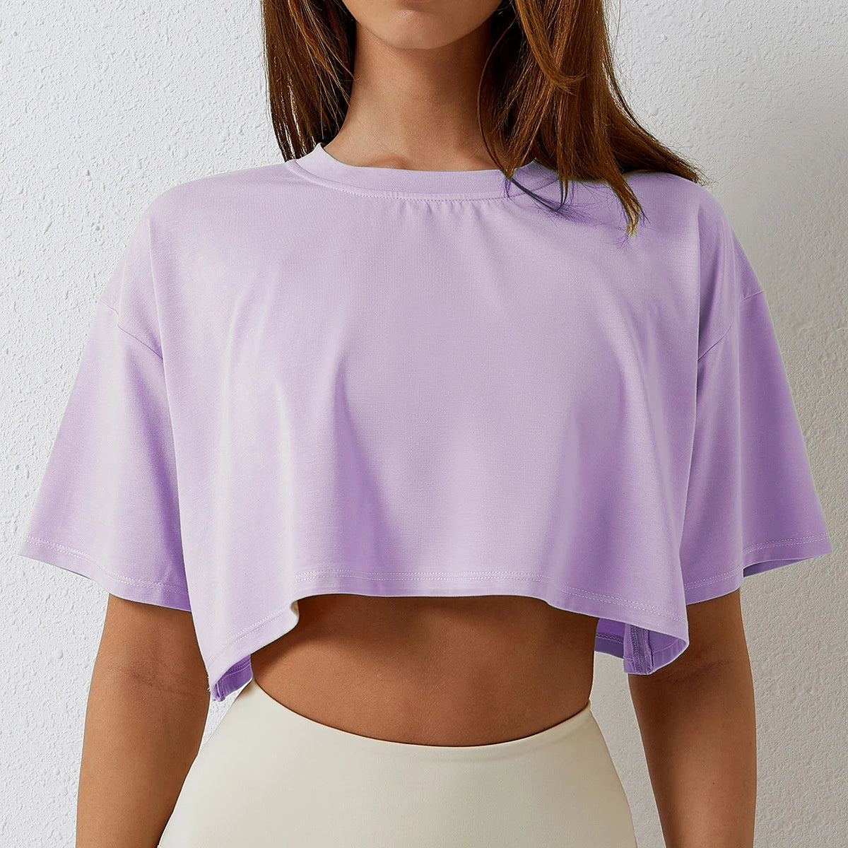Cotton Crop Top Loose fit