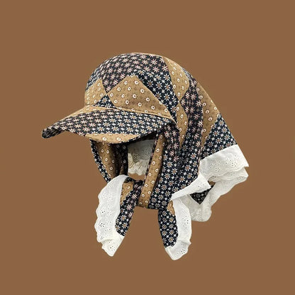 Unique design Headscarves on a Baseball Cap.  A variety of design choices