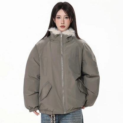 Lightweight Down Puffer Jacket with Pockets and  Luxury Padding for Warmth. Also comes in Black