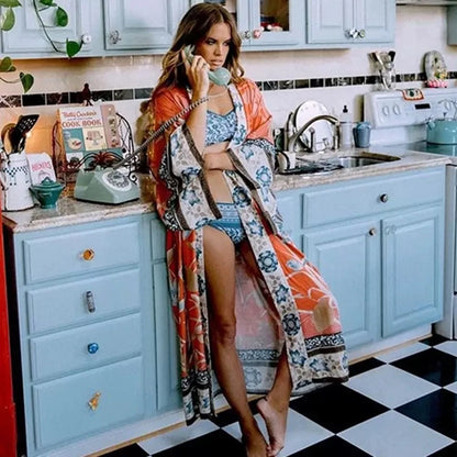 Women's Chiffon Loose Flowing Cover-up