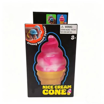 Ice Cream Stress-relieving Ball with ZERO Calories!!!  Reduces Anxiety, Releases Stress, Tactile Sensory Tool for adults and children