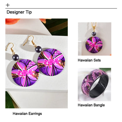 Hawaiian Polynesian Plumeria Flower Earrings. 53 variations