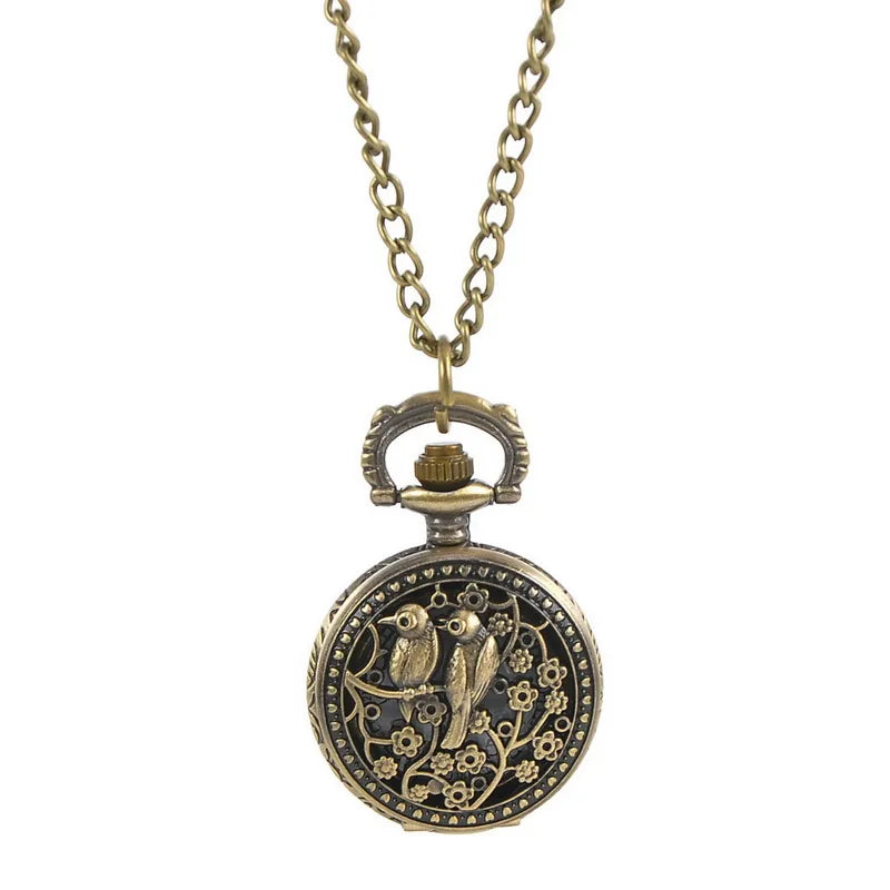 Small Vintage Pocket Watch Steampunk Quartz Watch. Various Styles