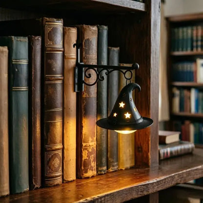 5 designs of Retro Bookshelf Lighting, Wall Mounted Reading Lamp, LED Night Light for Studious Ornamentation (Some Halloween, Some Not)