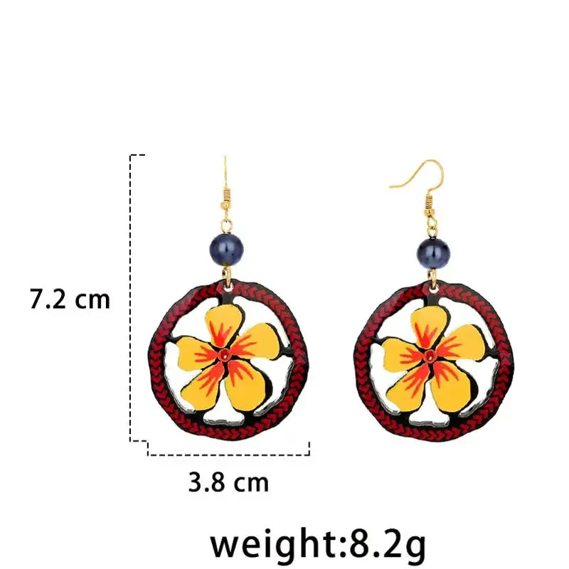 Hawaiian Polynesian Plumeria Flower Earrings. 53 variations