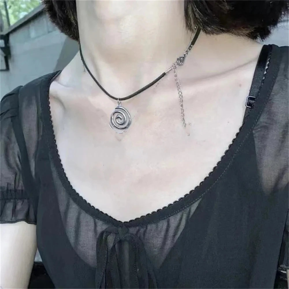 Vintage Spiral Vortex Pendant  Other designs available