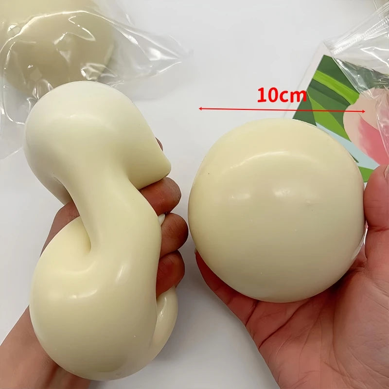 Giant Oversized Squishy Ball Fidget Toy, Anxiety, ADHD, Sensory Squeeze Toy, Durable, Washable Stress Ball