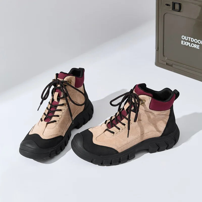 Women's Short Outdoor Work and Hiking Boots
