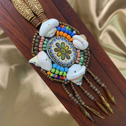 20 Designs handmade Vintage Bohemian leather braided necklace, Nepal jewelry