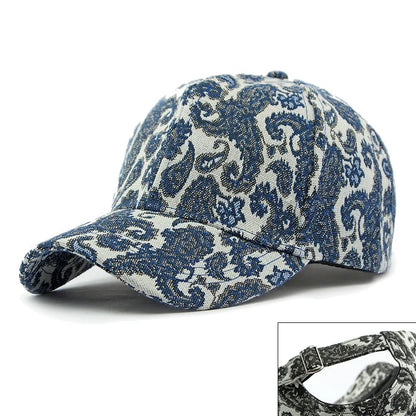 35 Designs of Boho Washed Denim Baseball Caps