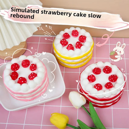 Squishy Jumbo Simulated Cake in 4 varieties