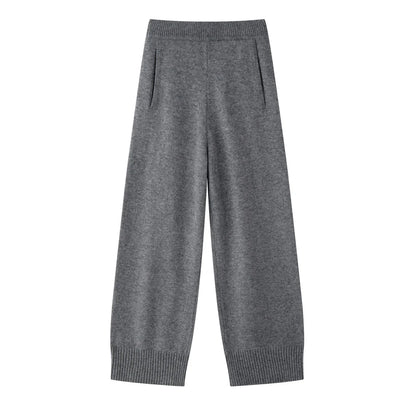 Sweater Suits, High Quality, 50% Wool Pullover With Knitted Pants