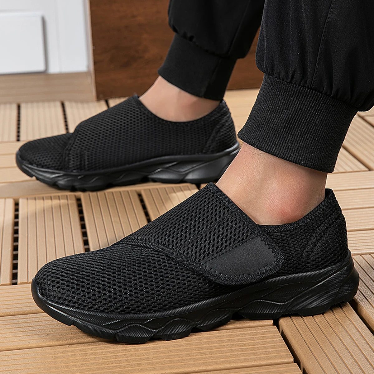 Casual Orthopedics Wide Adjustable Shoes Comfortable Diabetic Shoe Walking Shoes