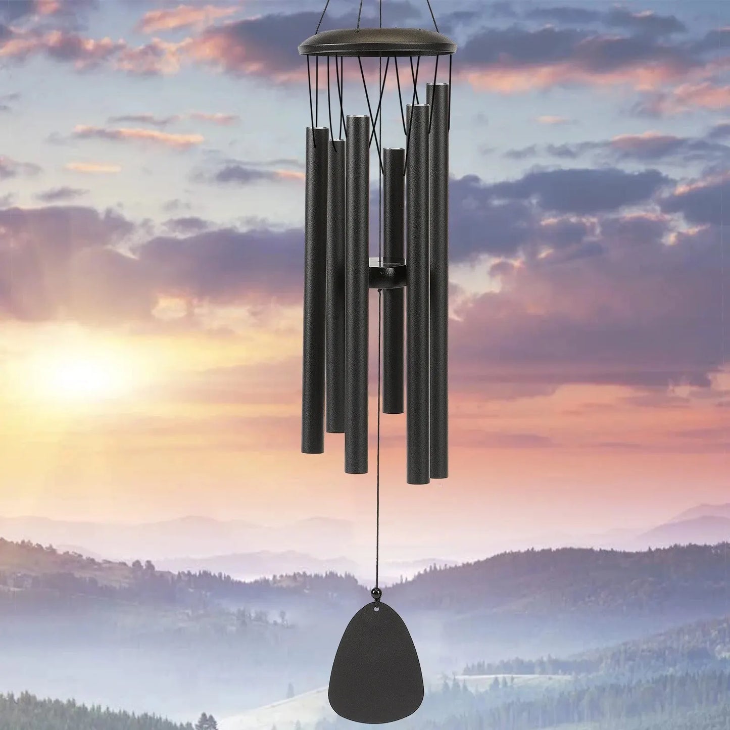 26 Inch Outdoor Wind Chimes Create an Atmosphere of Relaxing Sound