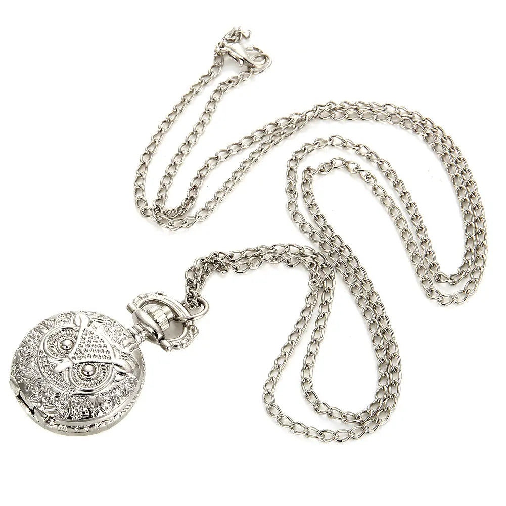 Small Vintage Pocket Watch Steampunk Quartz Watch. Various Styles