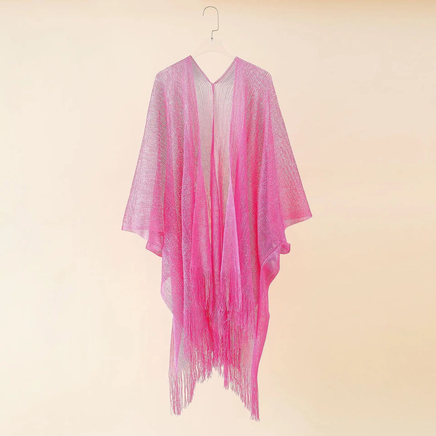 Women's Tops Loose Tassels Coverups Beach Swim Bikini Kimono Cardigan Bathing Suit Cover Ups Blouse for Swimwear Resort Wear