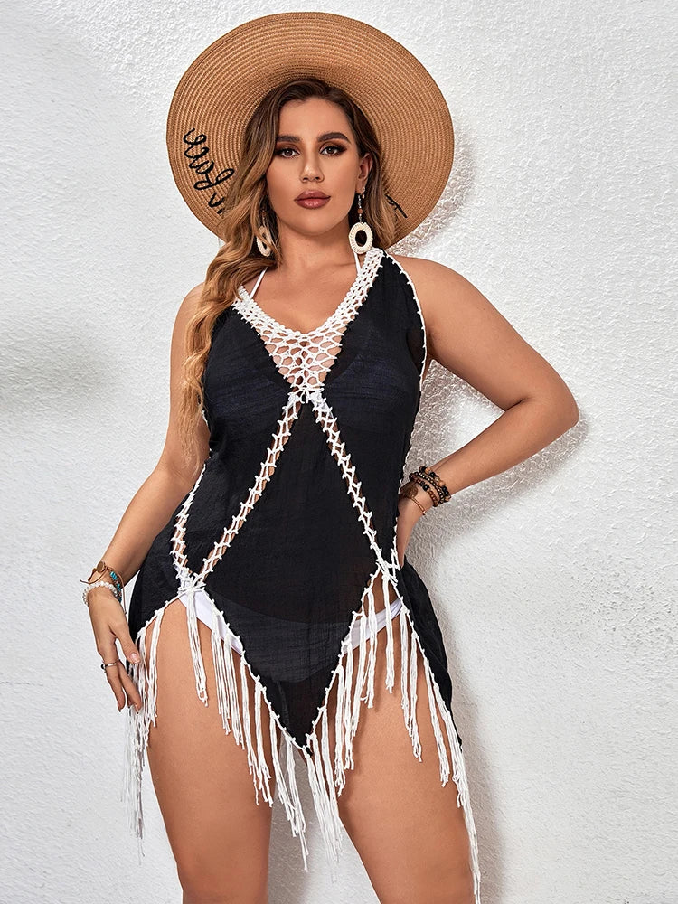 Bohemian Plus Size Cover Up