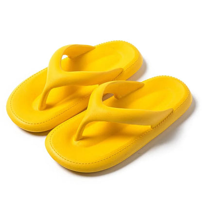Bouncey sole flipflops in an assortment of colors