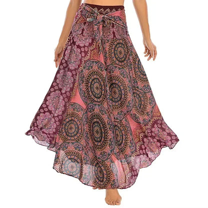 34 Different Designs of this Long Boho Bottom Lifts to Top Skirt, Vintage, Casual. 34 Different Designs