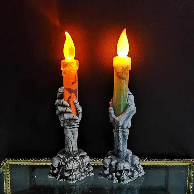 Ghost Hand Skeleton Light, LED Luminous Candle