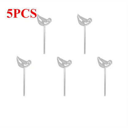 5 Packs Bird-Shaped Self-Watering Globes Perfect For Automatic Drip Flower Watering