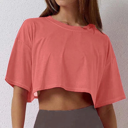 Cotton Crop Top Loose fit