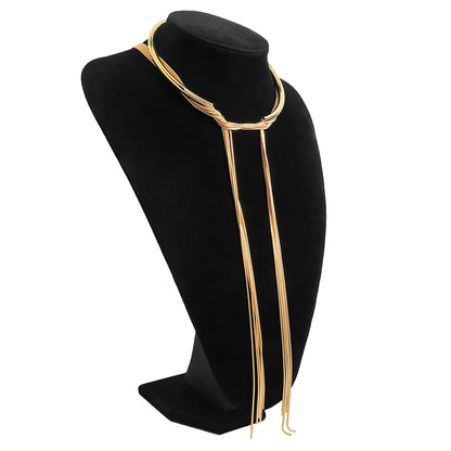 Collar Tassel Necklace Light Luxury