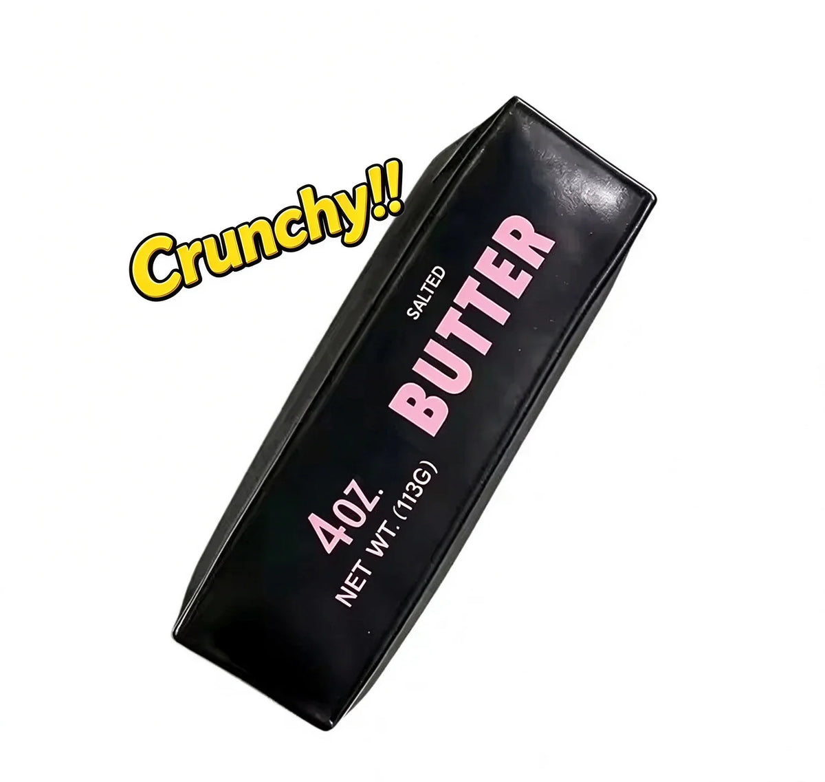 Crunchy Butter Stick Squishy Stress Ball. Great for Hand Exercises