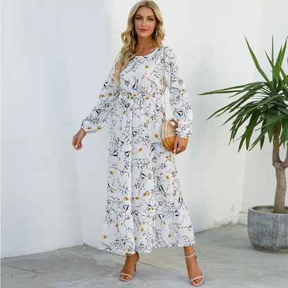 Bohemian Casual Full Sleeve High Waisted Maxi Dress. 20 different designs. S,M, L, XL