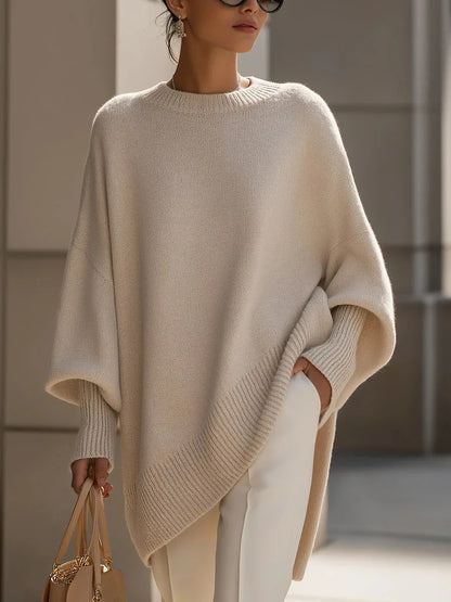 Cozy Chunky Knit Oversized Pullover Sweater in 15 Gorgeous Colors