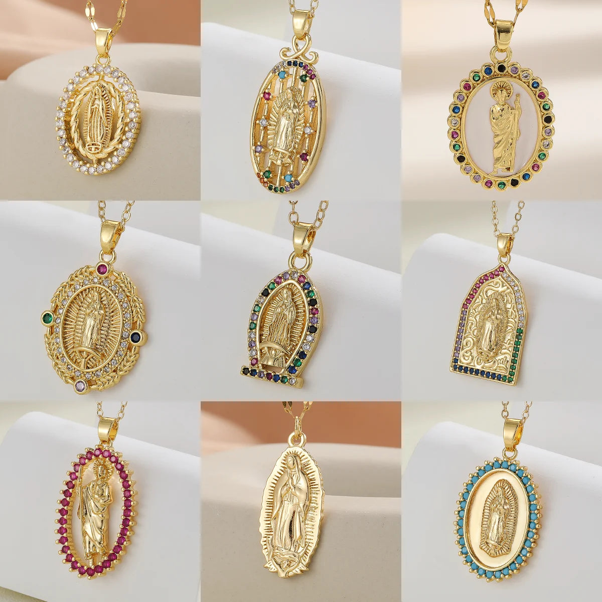 Santa Maria series necklaces In various designs